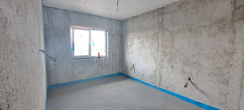 Dragomiresti Vale, casa P+Pod (placa beton), 4 camere, utilitati, acces STB